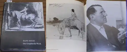 Meid, Hans / Ralph Jentsch: Das Graphische Werk. Ein beschreibendes Verzeichnis der gesamten Druckgraphik von 1901 bis 1950, herausgegeben und bearbeitet von Ralph Jentsch. HIER die VORZUGSAUSGABE!!