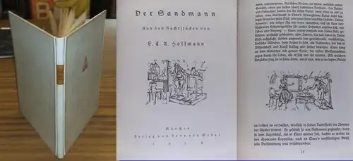 Hoffmann, E.T.A. / Gustel Königer: Der Sandmann. Aus den Nachtstücken. Ursteinzeichnungen von Gustel Königer.