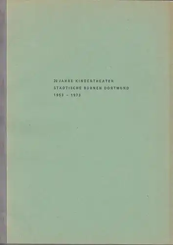 Schnitzler, Peter Dieter; Schulze-Reimpell, Werner ; Staehle, Susanna (Redakt.): Dokumentation : Autorentagung - Stücke für das Kindertheater - herausgegeben von den Städtischen Bühnen Dortmund...