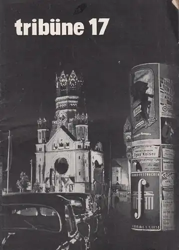 Berlin. - Die Tribüne. - Direktion: Frank Lothar. - Programmheft der Tribüne, Nr. 17 / 1956. Aus dem Inhalt: Hermann Wanderscheck - Der ideale Zuschauer...
