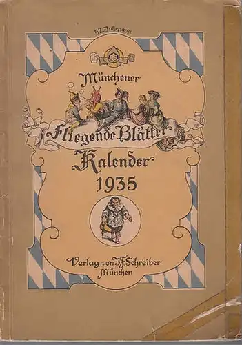 München - Münchener Fliegende Blätter. Kalender für 1935. 52. Jahrgang.