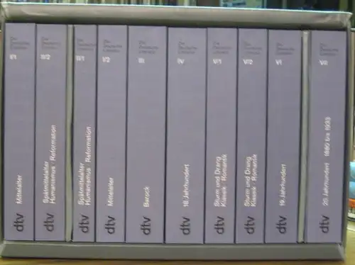 Killy, Walther ua. (Hrsg.): Die Deutsche Literatur vom Mittelalter bis zum 20. Jahrhundert : Texte und Zeugnisse. Bd. I/1+2: Mittelater. Bd. II/1+2: Spätmittelater, Humanismus, Reformation...