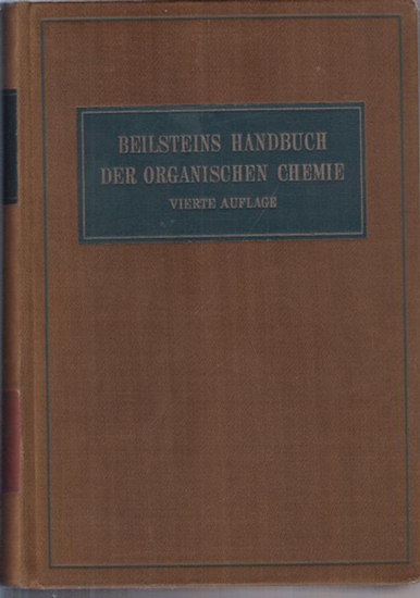 Richter Friedrich Bearb Beilsteins Handbuch Der Organischen Chemie 29 Band Erster Teil General Formelregister Für Die Bände I Xxvii Des - 