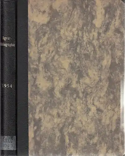 Asten, Oswald (Hrsg.): Agrar-Bibliographie [Agrarbibliographie[ 1954 : Eine Zusammenstellung der Literatur auf dem Gesamtgebiet der Land-, Forst- und Ernährungswirtschaft sowie der Grund- und Hilfswissenschaften.