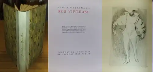 Weissmann, Adolf / Max Slevogt / Hans Meid: Der Virtuose.