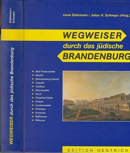 Hrsg. Irene Diekmann / Julius H. Schoeps. Wegweiser durch das jüdische Brandenburg. Geleitwort von Dr. Manfred Stolpe (Ministerpräsident d.Landes Brandenburg ) .