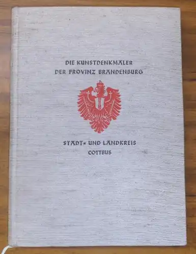 4°. Originalleinenband mit rotgeprägter Wappenvignette und geprägten Deckel- und Rückentitel. 411 Seiten mit 482 Abbildungen im Text und auf Tafeln, u.a. 33 Dachstuhlskizzen. Vorderer Innendeckel...