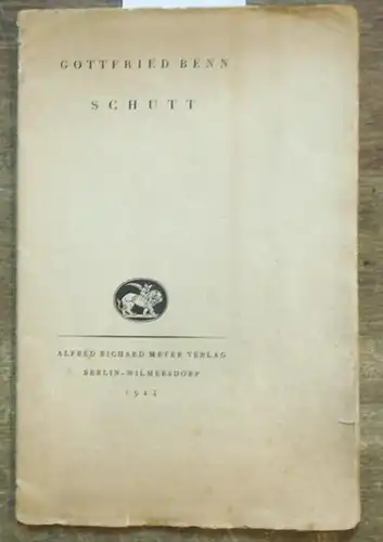 4° (28,7 x 19 cm). Originalbroschur. Vier Doppelblatt. Auf leicht getöntem, unbeschnittenem Papier. Der Rückenfalz oben und unten ja ca. 8 cm angerissen, die Außenseiten...