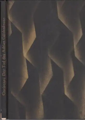 21,3 x 14,3 cm. Schwarzer Original-Pappband mit goldgemusterten Buchdeckeln und goldgeprägtem Rückentitel. Die Kapitale gering angestoßen mit sehr kleinen Fehlstellen. 89 (1) Seiten, 1 Bll...