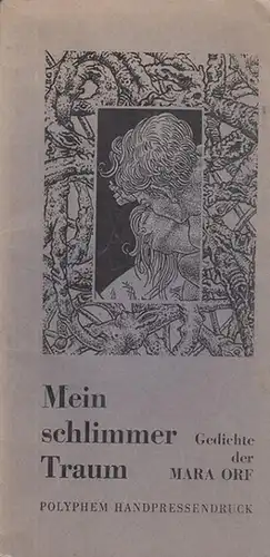 28,5 x 14,2 cm. Original-Klappenbroschur (englische Broschur) mit illustriertem Vorderdeckel. 12 Blatt; die 4 Graphiken von Gerd Ruppik in Blockbuchbindung. Außen minimale Gebrauchsspuren, innen sehr sauber. Gutes Exemplar.