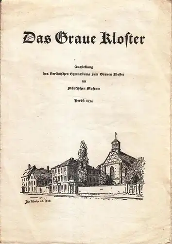 8° ( 21 : 14,6 cm). Zweifach gefalteter Prospekt mit 6 bedruckten Seiten. Vorderseite mit Bildnis des Klosters von 1820. Etwas angestaubt und in den Randbereichen leicht knitterik. Gutes Exemplar.