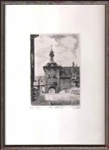Bamberg. - Anonym: Bamberg Altes Rathaus Tor. 