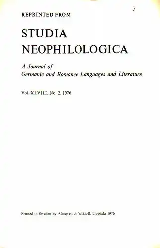 Becker Cantarino, Bärbel: Rezension in deutscher Sprache zu: Hilkert Weddige, Die "Historien vom Amadis auss Franckreich". Dokumentarische Grundlegung zur Entstehung und Rezeption. Beiträge zur Literatur.. 