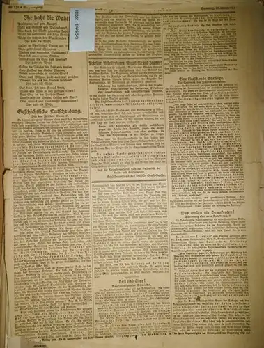 Anzeiger.   Berlin: [Anzeiger...]   Titel abgetrennt. Jahrgang 41, Nr. 131 vom Dienstag, den 18. März 1924. Aus dem Inhalt: Der Reichstag ist.. 