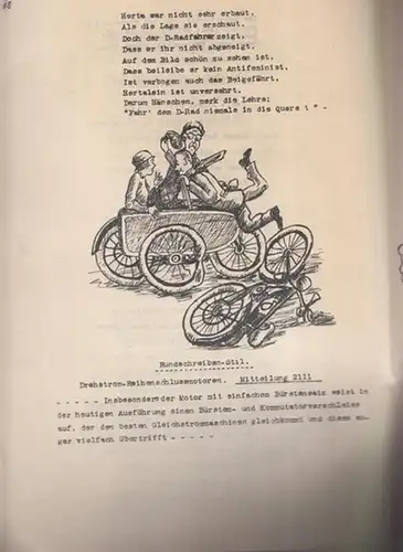 Anonym: [Festzeitung] Humoristisch - satirische Texte und Zeichnungen offenbar anläßlich einer Feier (Weihnachten) AJ6. 
