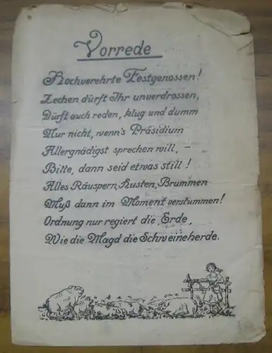 Anonym. - (M. Ostr.). - Siemens: [ Satirische Festzeitung ] der ' Siemens-Meister. '. 