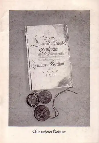 Becker, Werner: Landkarten aus drei Jahrhunderten (16. - 18. Jahrhundert). Katalog der Ausstellung der Staatlichen Bücher- und Kupferstichsammlung Greiz - Sommerpalais, 1962. 