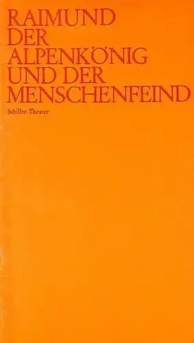 Programmhefte des Schloßparktheaters Berlin, Spielzeit 1972 / 1973. Heft 1 und 10. Konvolut aus 2 Heften