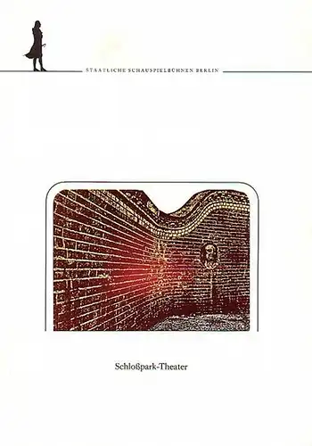 Berlin - Staatliche Schauspielbühnen  -Heribert Sasse- Intendanz (Hrsg.): Programmhefte des Schloßparktheaters  Berlin, Spielzeit 1985 / 1986. Hefte 1, 15, 19. Konvolut aus 3 Heften. 