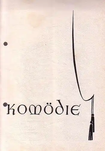 Berlin.   Komödie.   Theater am Kurfürstendamm.   Hans Wölffer (Direktion).   Noel Coward: Unter uns Vieren. Spielzeit 1951 / 1952.. 