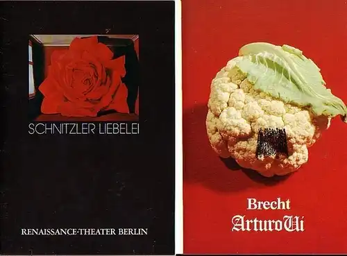 Programmhefte des Renaissancetheaters Berlin, Spielzeit 1982 / 1983. Konvolut aus 2 Heften