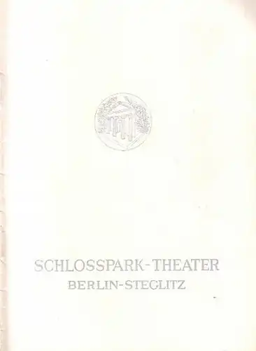 Programmheft des Schloßpark Theaters Berlin,  Spielzeit 1964 / 1965. Heft 125, 129, 131, 132. Konvolut aus 4 Heften