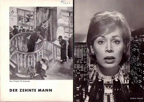 Berlin. Berliner Theater / Hebbeltheater / Kleines Theater.  Ltg.: Hela Gerber. Dramaturgie / Intendanz -Hrsg: Programmhefte des Berliner Theaters. Spielzeit 1961 / 1962.  Konvolut aus 2 Heften. 