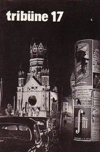 Berlin. Die Tribüne. - Frank Lothar u.a. (Hrsg.): Programmhefte der Tribüne. Spielzeit 1955 / 1956 , Konvolut aus 3 Heften.