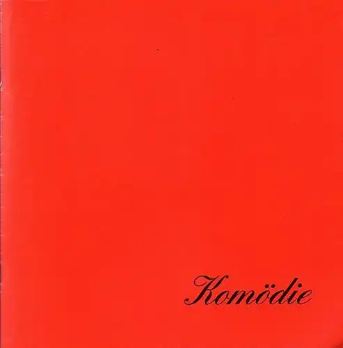 Berlin. Theater und  Komödie am Kurfürstendamm -   Wölffer - Direktion (Hrsg.): Programmheft der Komödie am Kurfürstensdamm. Spielzeit 1990 / 1991. 