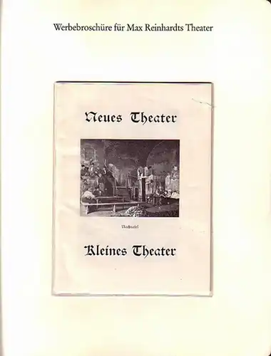 BerlinArchiv herausgegeben von Hans-Werner Klünner und Helmut Börsch-Supan. - Max Reinhardt: Berlin-Archiv (Hrsg.v. Hans-Werner Klünner und Helmut Börsch-Supan): Lieferung BE 01053 "Werbebroschüre für die Spielzeit...