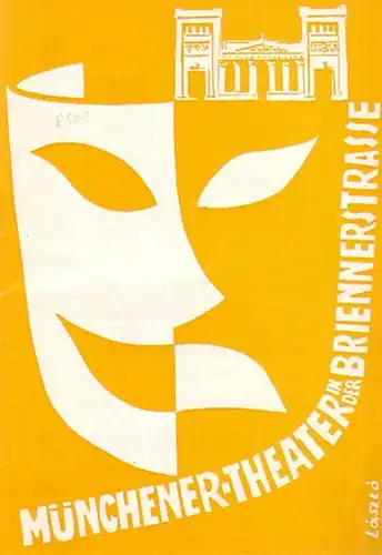 Programmheft zu: 'Auf Zehenspitzen' (sur la pointe dies pieds). Spielzeit 1965 / 1966, Heft 37. Lustspiel mit Musik. Deutsch von Michael Oehring. Musik: Gerhard Heinz.. 