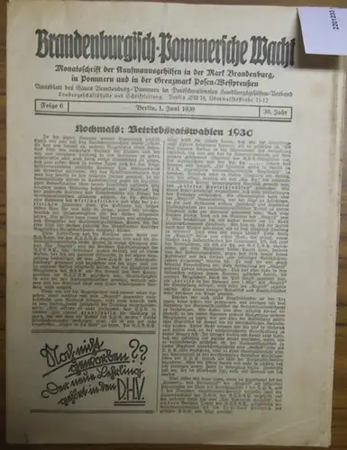Brandenburgisch Pommersche Wacht.   Struck, Ernst (Herausgeber): Brandenburgisch   Pommersche Wacht. Monatsschrift der Kaufmannsgehilfen in der Mark Brandenburg, in Pommern und in der.. 