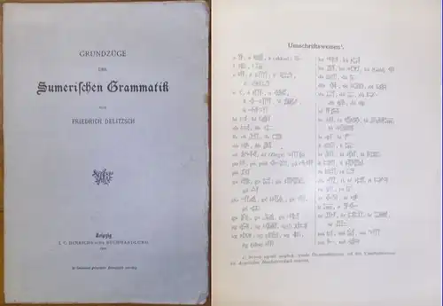 Delitzsch, Friedrich: Grundzüge der Sumerischen Grammatik. 