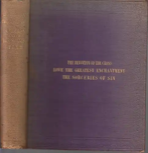 Calderon de la Barca, Don Pedro. - MacCarthy [Mac-Carthy], Denis Florence: Three dramas of Calderon, from the Spanish. by ... Love the greatest enchantment. The sorceries of sin. The devotion of the cross. 
