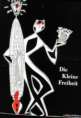 München, Kleine Freiheit.   de Hartog, Jan / Billetdoux, Francois: Programmheft zu: 'Das Himmelbett' (The Fourposter). Die Geschichte einer Ehe in 6 Bildern. Übersetzt.. 