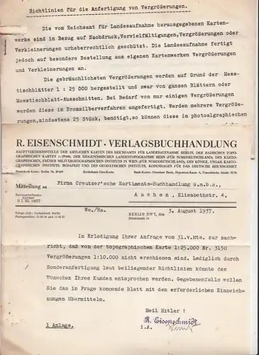 Eisenschmidt, R: Richtlinien für die Anfertigung von Vergrößerungen. 