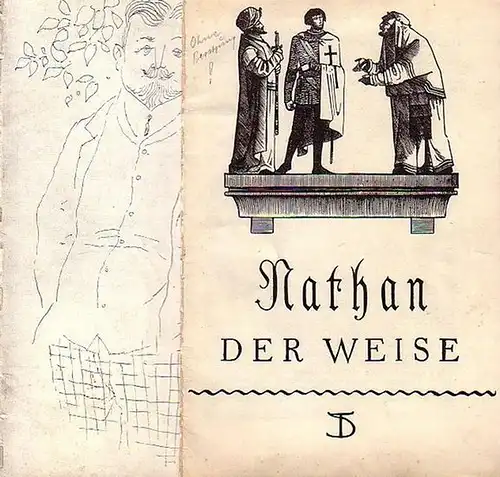 Deutsches Theater und  Kammerspiele Berlin. Intendant: Wolfgang Langhoff. (Hrsg.): Programmhefte des Deutschen Theaters und der Kammerspiele Berlin. Spielzeit 1954 / 1955 Heft 6 und 1958 / 1959 Heft 7. Konvolut aus 2 Heften. 