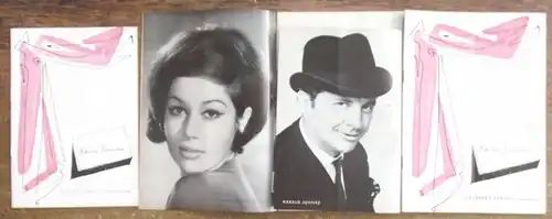 Konvolut aus 4 Heften. 'Die Kaktusblüte' / 'Ein Ehemann zur Ansicht' / 'Vater einer Tochter' / 'Amouren.' Programmhefte der kleinen Komödie München. 1965 - 1967