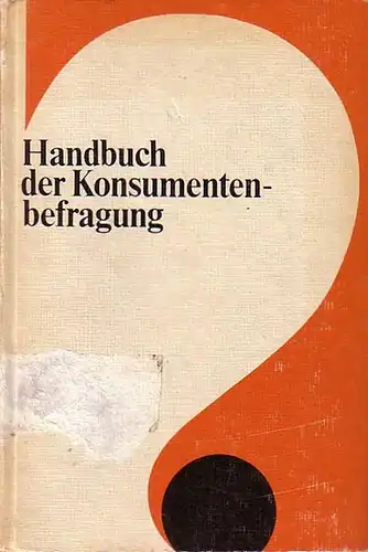 Fabiunke, H. / Fischer / Jäger / Köppert: Handbuch der Konsumentenbefragung. 