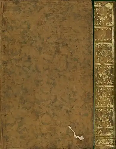 Fabretti, R.P., Compagnie de Jésus: Abrégé de la Crusca, ou Dictionnaire portatif de la Langue Italienne. 