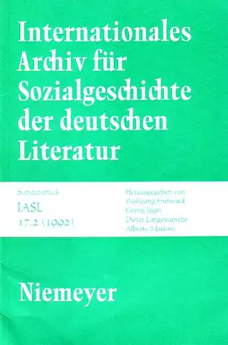 Eilert, Heide: "Komet der neuen Zeit". Zur Rezeption Walt Whitmans in der deutschen Literatur des 20. Jahrhunderts. Text eines Vortrags, der 1989 / 1991 an...