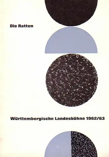 Programmheft der Würtembergischen Landesbühne Schauspielhaus Esslingen aus den Jahren 1962 / 1963