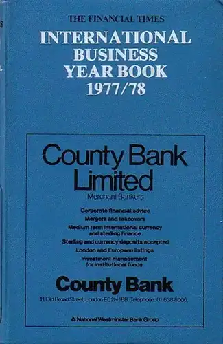 Financial Times: International Business Year Book 1977 / 1978. 