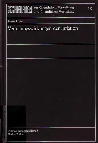 Fricke, Dieter: Verteilungswirkungen der Inflation. 