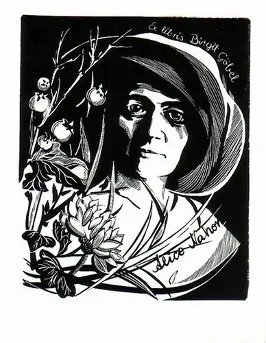 Hörvath, Hermina: Ex Libris von Birgit Göbel. Alice Nahorn (1896-1933). 