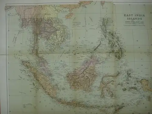 Indien: East India Islands with Lower Burma, Siam & Anam. 