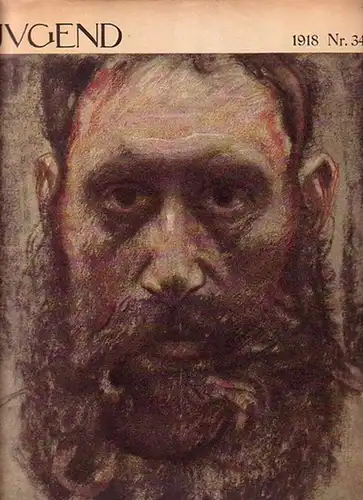 Jugend - Ostini, F.v. und Matthäi, A. und  Langheinrich, F. und Franke, C. und Queri, G. Redaktion): Jugend. Münchner illustrierte Wochenschrift für Kunst und Leben. 1918, Nr. 34. Herausgeber: Georg Hirth. 