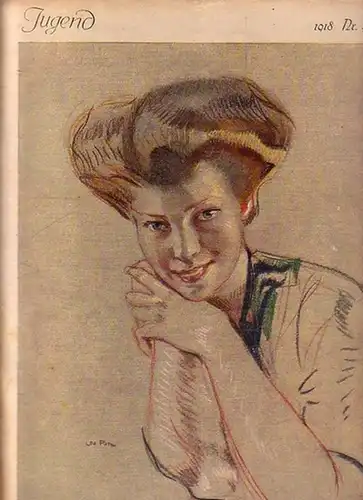 Jugend - Ostini, F.v. und Matthäi, A. und  Langheinrich, F. und Franke, C. und Queri, G. und Kalkschmidt, Eugen Redaktion): Jugend. Münchner illustrierte Wochenschrift für Kunst und Leben. 1918, Nr. 47. Herausgeber: Georg Hirth. 