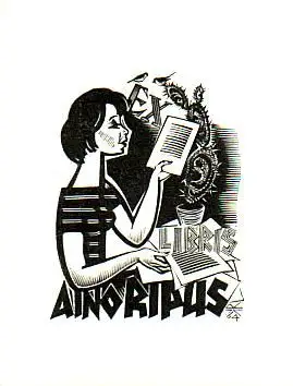 Ex Libris Aino Ripus
