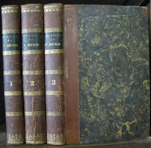 Hugo, Victor: Odes et Ballades. Tome 1: Odes. Tome 2: Odes, Ballades. / Tome 3: Les Orientales. 